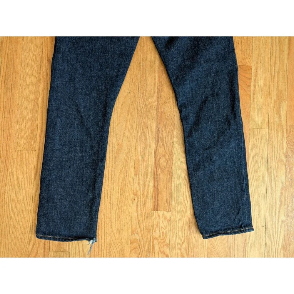 Brave Star Men’s Jeans Size 32 X 29 Dark Wash USA Made Selevedge